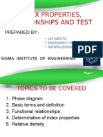 Index Properties of Soils