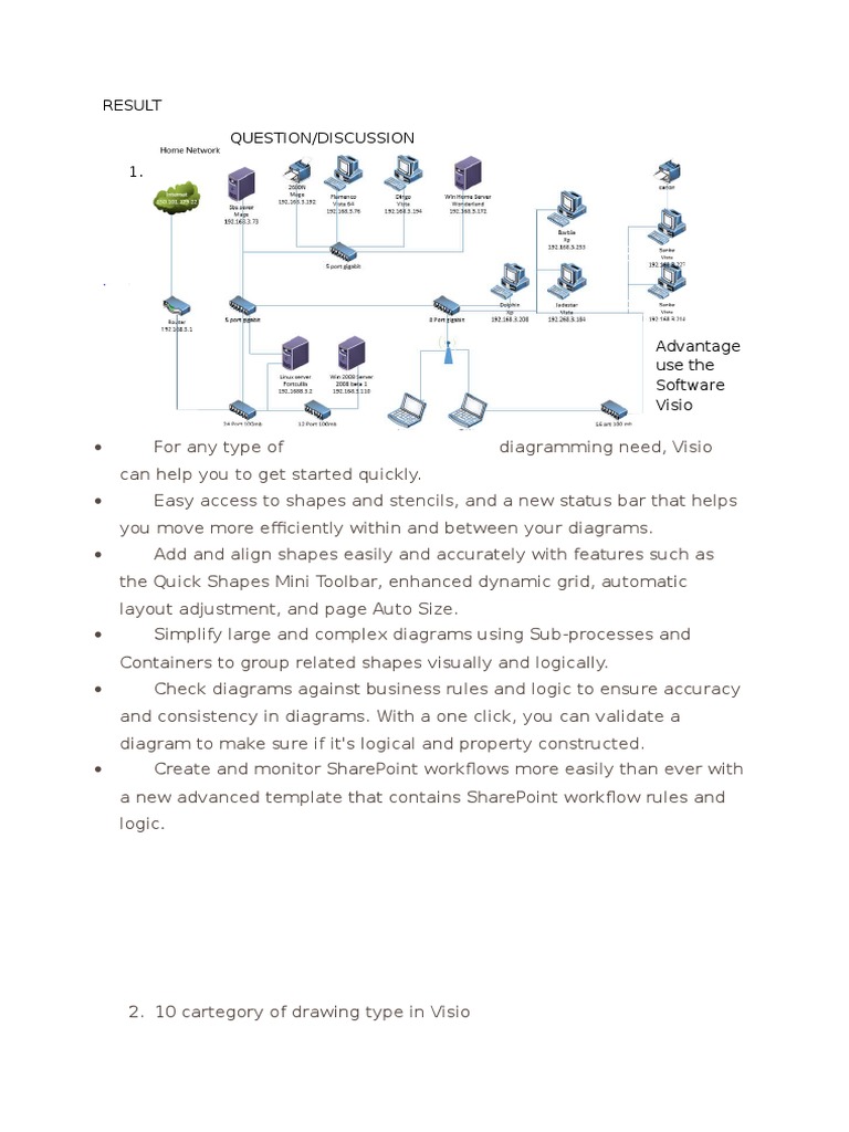 Benefits and Features of Visio Software | PDF