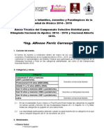 Anexo Técnico Juegos Deportivos Infantiles Juveniles y Paralímpicos CDMX 2014 2015 Ajedrez