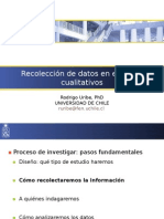 Recoleccion de Datos en Estudios Cualitativos (Metodos Directos)