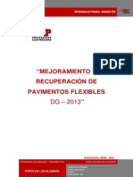 Mejoramiento y Recuperación de Pavimentos Flexibles DG - 2013
