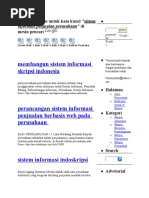 Download Hasil Pencarian Untuk Kata Kunci Sistem Informasi by Jerry Efriyansyah SN27828052 doc pdf