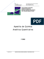 Apostila de Quimica Analitica Quantitativa - Ricardo Bastos Cunha