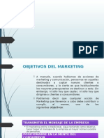 OBJETIVOS DEL MARKETING