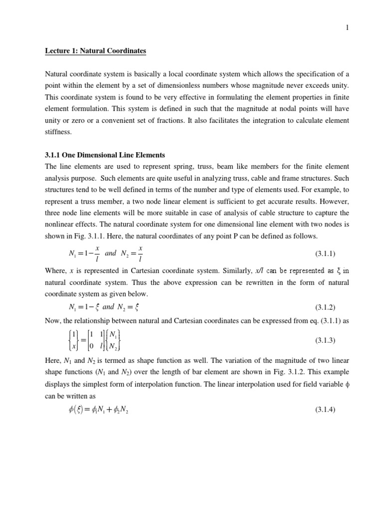Lecture 2 Triangular Elements (Page 9-17) | PDF | Finite Element Method ...