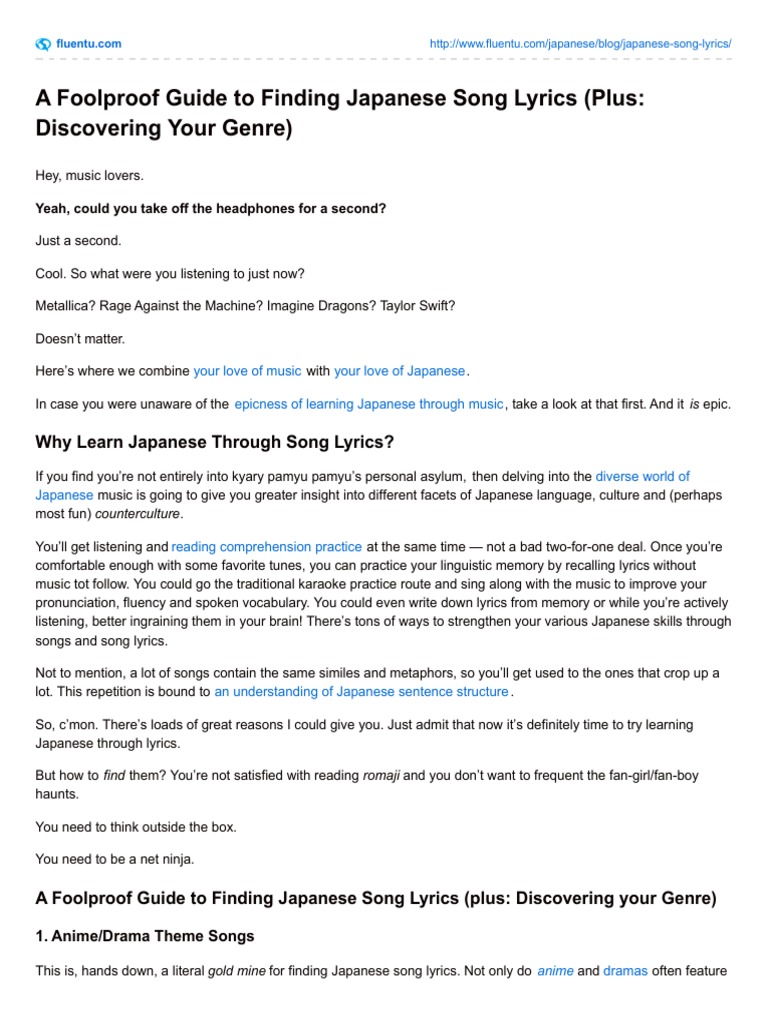 Wallpaper Image Free Download Anime Theme Song Lyrics