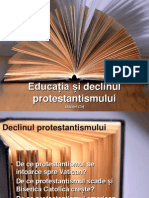 Educatia Si Declinul Protestantismului