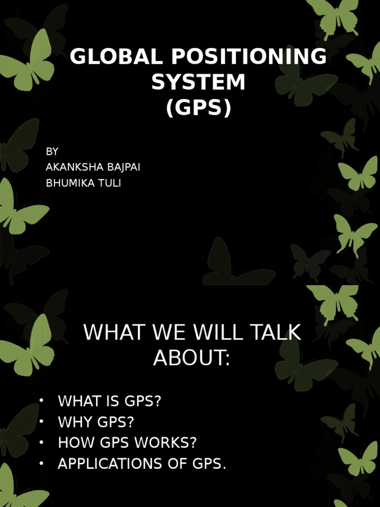 Global Positioning System PDF Global Positioning System Navigation