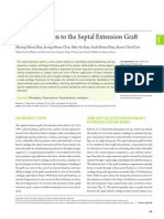 An Introduction To The Septal Extension Graft