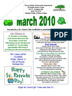 March 2010 Newsletter