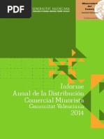 Informe Distribución Comercial Comunidad Valenciana 2014