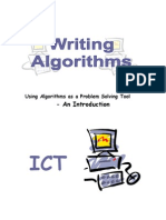 Writing Algorithms