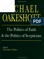 The Politics Faith and The Politics of Scepticism