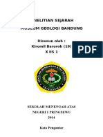 Penelitian Sejarah (Museum Geologi Bandung)