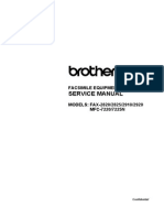 Brother Fax2820 2825 2910 2920 mfc7220 7225n