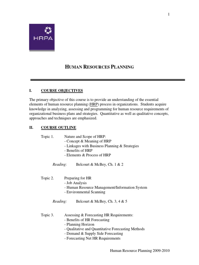 Kudler human resources outline 07 picture