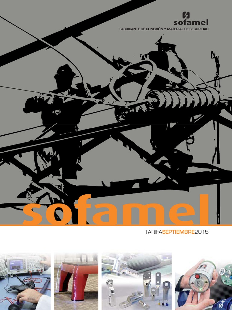 Herramientas de engaste para terminales  SOFAMEL - Fabricante de material  eléctrico de conexión y seguridad