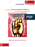 Guía de Lectura El Manifiesto Comunista (UJCE)