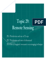 Remote Sensing - X-Ray Notes