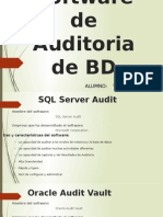 Software de Auditoria de BD