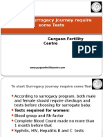 To Start Surrogacy Journey Require Some Tests