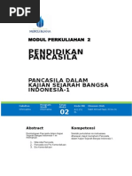 Pancasila Dalam Arus Sejarah Ind Sub Perumusan