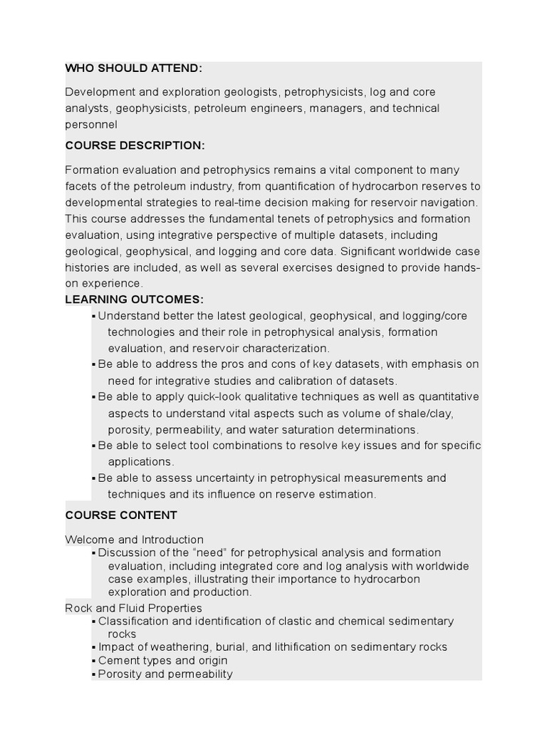 Petro 1 Pdf Applied And Interdisciplinary Physics Earth Sciences