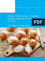World: Onion (Dry) - Market Report. Analysis and Forecast To 2020