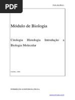Citologia Histologia Introdução a Biologia Molecular