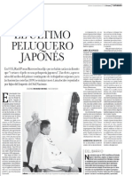 El último peluquero japonés en Lima