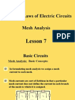 Lesson 7 Mesh Analysis
