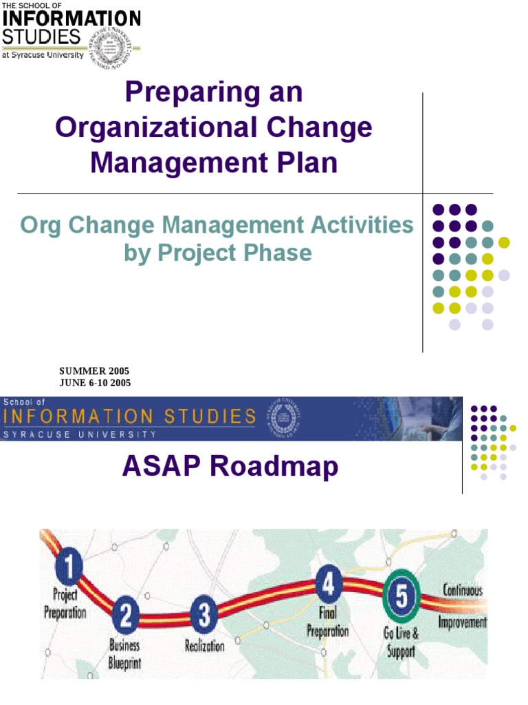 ERP Change Management Guide | PDF | Strategic Management | Change ...