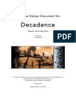 Decadence Narrative Design Document EN