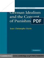 German Idealism and The Concept of Punishment Modern European Philosophy