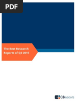 Download The Best Research Reports of Q2 2015 by CB Insights SN278452016 doc pdf