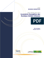 DEA 18 - Inventário Energético de Resíduos Sólidos Urbanos