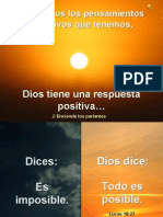 Para Todos Nuestros Pensamientos Negativos...