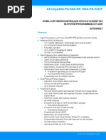 Atmel 8271 8 Bit AVR Microcontroller ATmega48A 48PA 88A 88PA 168A 168PA 328 328P - Datasheet - Complete PDF