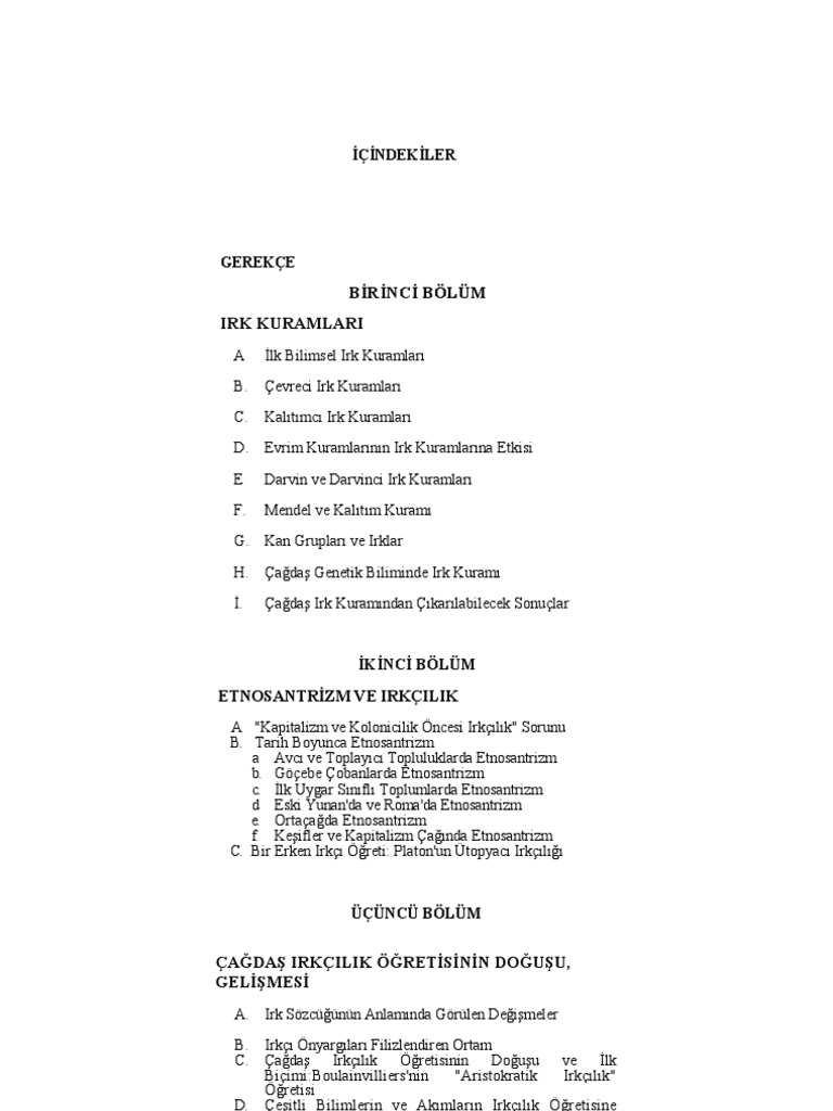 irk ve irkcilik dusuncesi alaeddin senel pdf