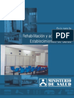 Rehabilitacion y Adecuacion de Establecimiento de Salud