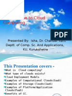 Presentation on Cloud Computing