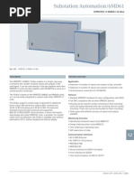 Controlador de BAHIA Siemens 6MD61