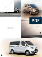 Catalogo Nuevo Ford Tourneo Custom PDF