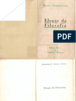 MERLEAU-PONTY Maurice - Elogio Da Filosofia - Guimaraes1958
