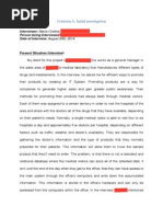 crit a initial investigation