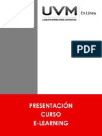 Presentacion Curso E-learning