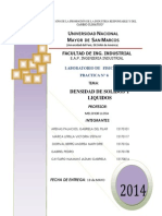 INFORME 4 DENSIDAD