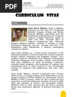 Curriculum Vitae: Profile