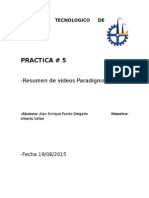 Instituto Tecnologico de Chihuahua Practica #5 Alan