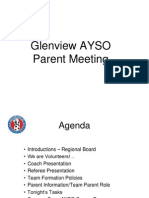 Glenview AYSO Parent Presentation 2015
